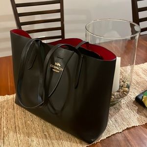 Coach Signature Black Tote